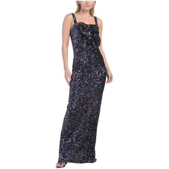 BLACK HALO Made In Usa Milayla Gown - Picture 1 of 3